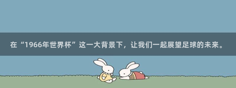 世界杯欧洲预选赛:在“1966年世界杯”这一大背景下,让我们一起展望足球的未来。